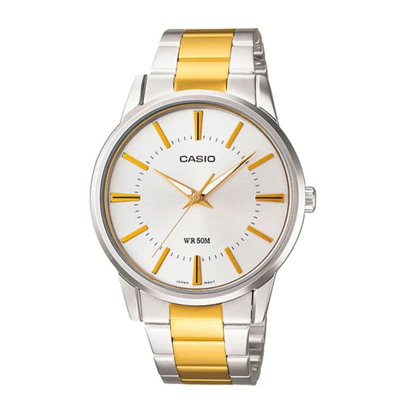 CASIO - Reloj Casio Modelo MTP-1303SG-7A Diseño Elegante