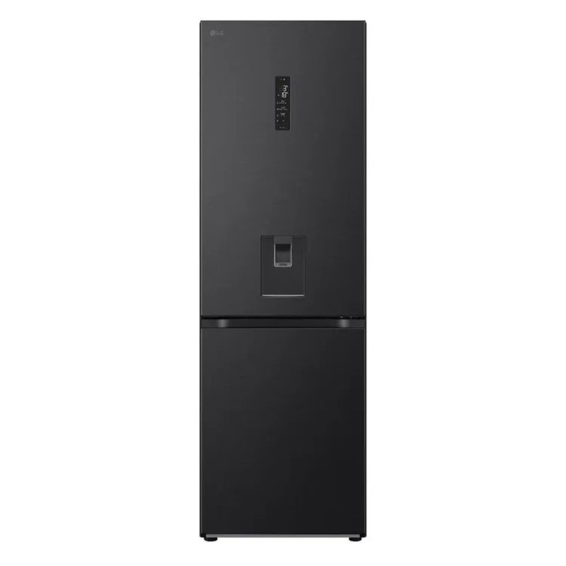 LG - Nevera LG No Frost Tipo Europeo 343 Litros GB37SPV negro