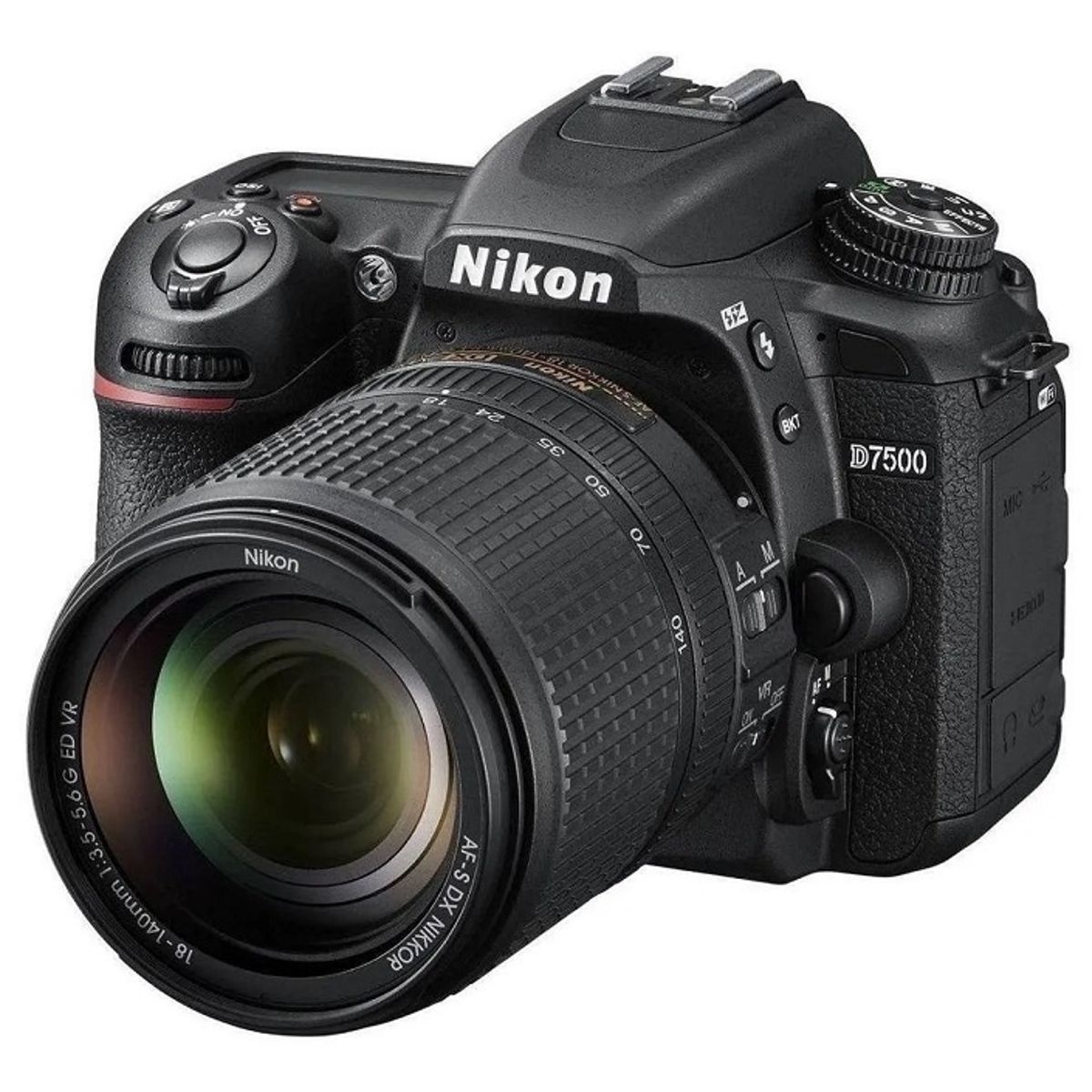 NIKON - Nikon D7500 + 18-140mm Ed Vr Dslr Color Negro