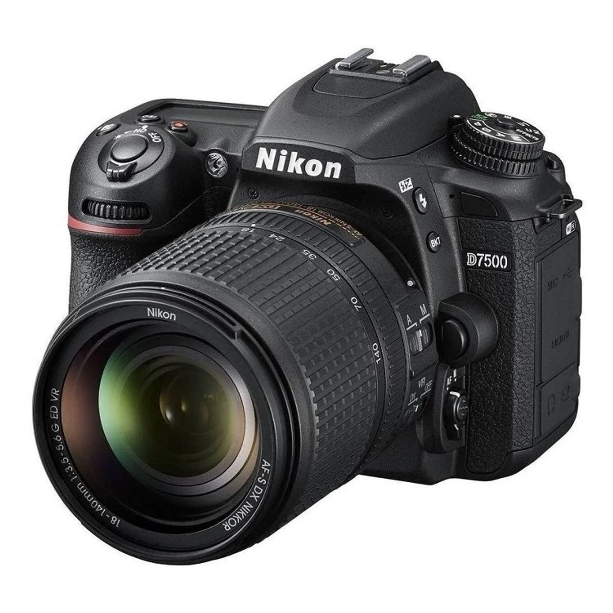 NIKON - Nikon D7500 + 18-140mm Ed Vr Dslr Color Negro