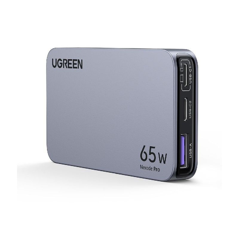 UGREEN - Cargador Ugreen Nexode Pro Ultra Slim 65w Gan Usb AC Turbo