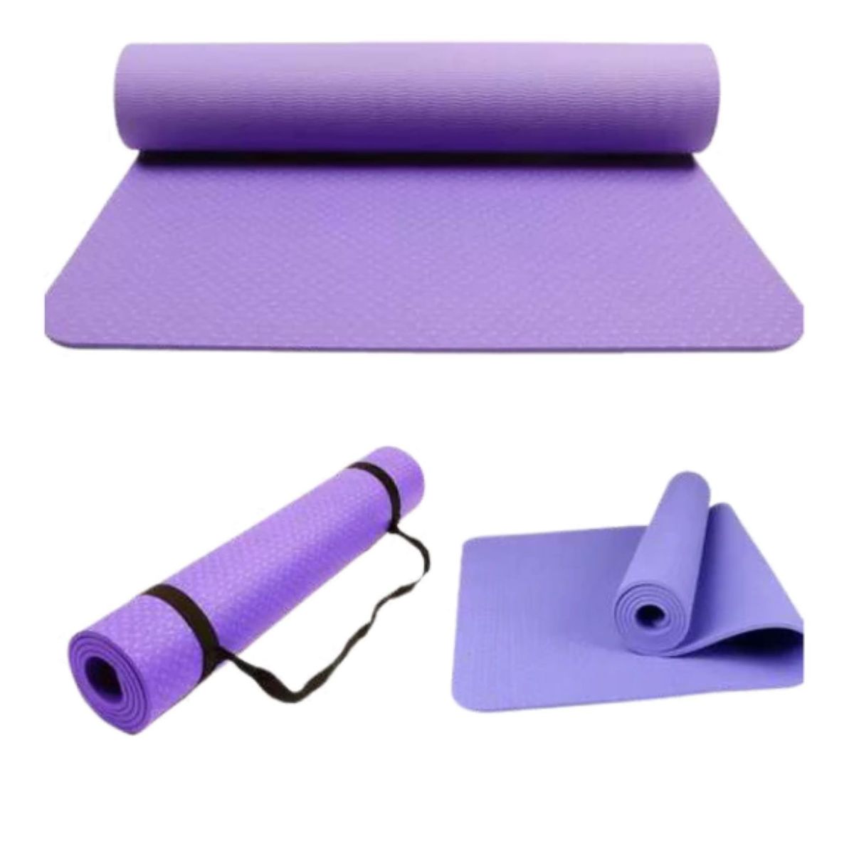 GENERICO - COLCHONETA PARA YOGA CON ESTUCHE Y SUJETADOR ESTANDAR