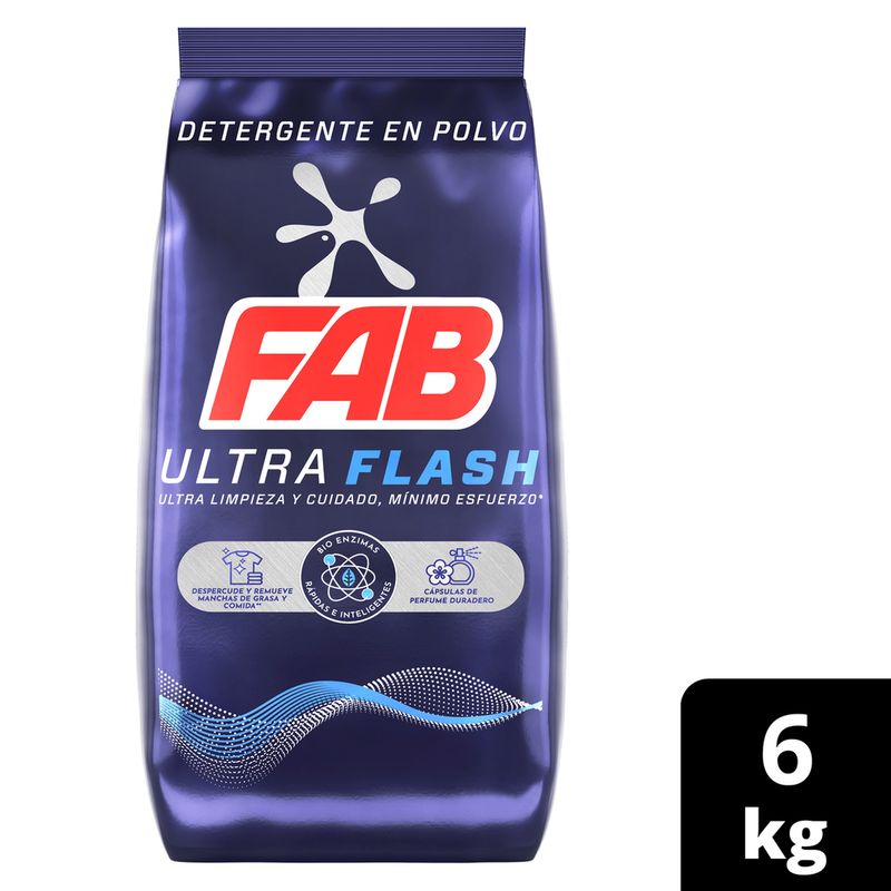 FAB - Detergente FAB Polvo ULTRA 6KG