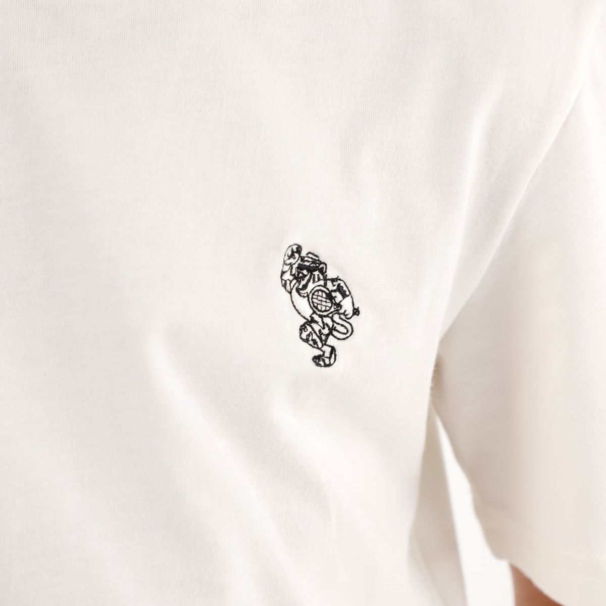 TENNIS - Camiseta básica crudo con estampado de tigre para niño