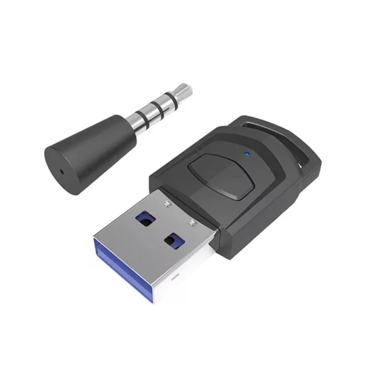 GENERICO - Adaptador usb bluetooth PC  PS4 y PS5 para auriculares bluetooth