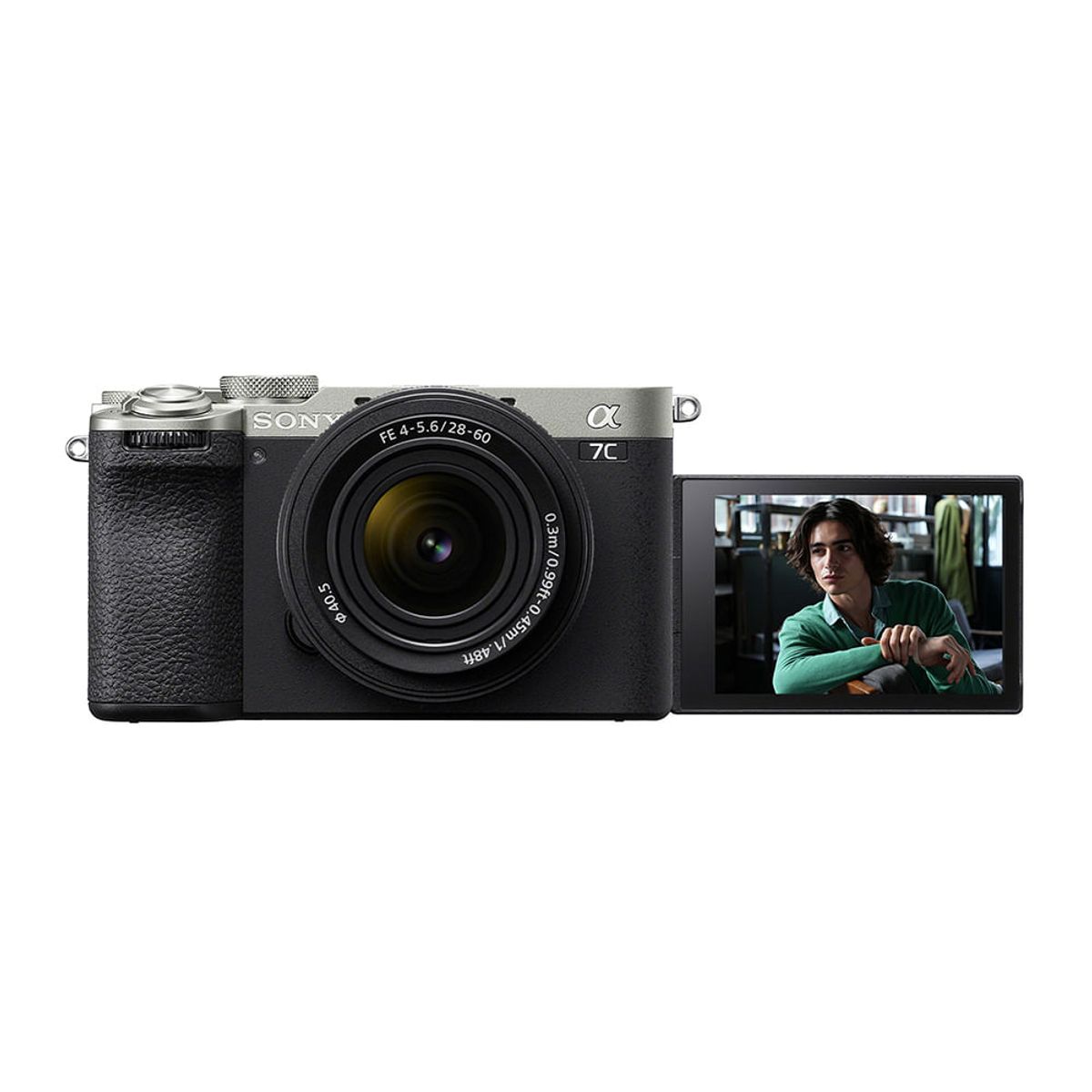 SONY - Cámara Alpha Full Frame Mirrorless ILCE-7C II con Lente 28-60mm