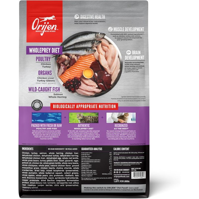 ORIJEN - Alimento Orijen Kitten 1800g