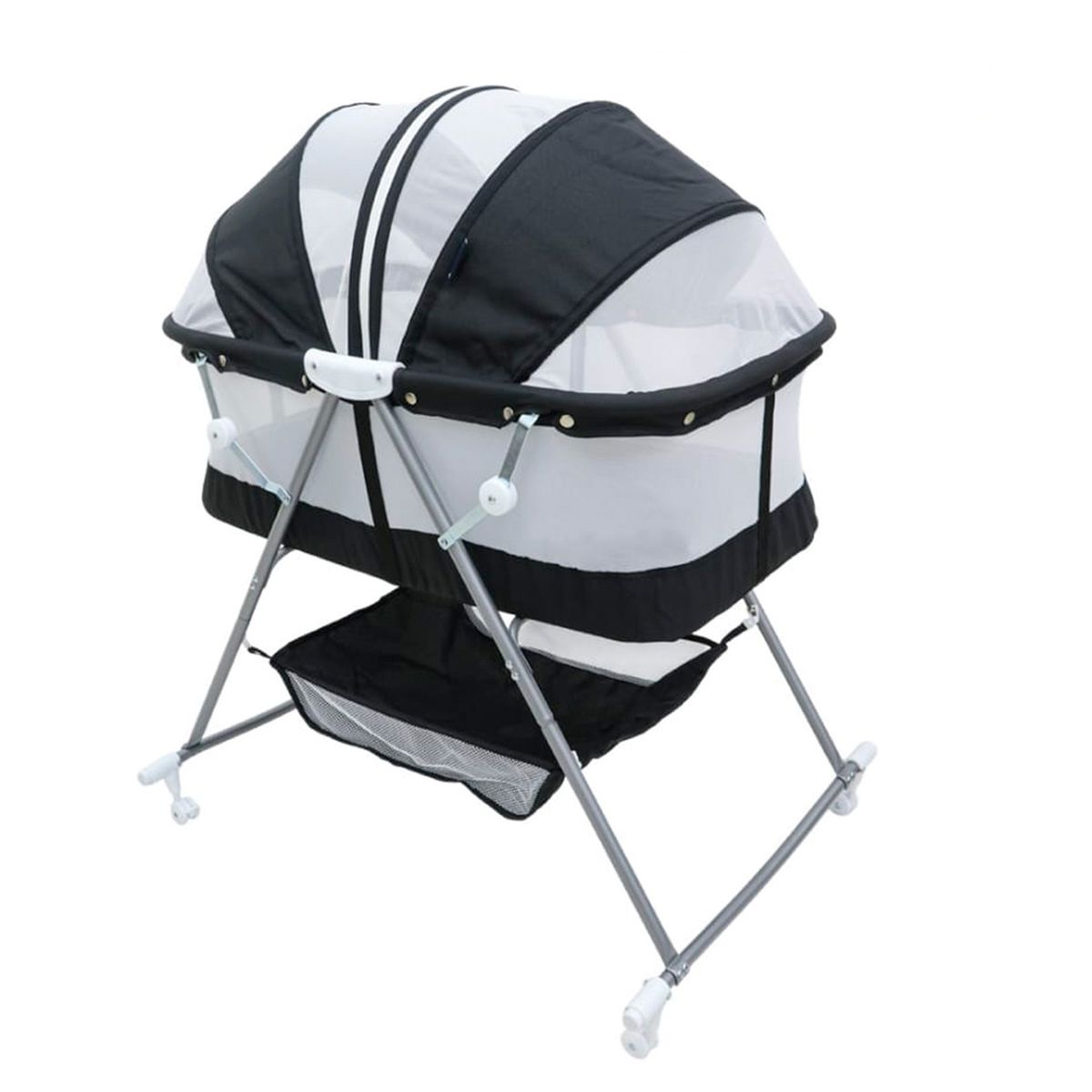 BEBESITOS - CUNA MOISES CON RUEDA PORTATIL MARCA BEBESITOS