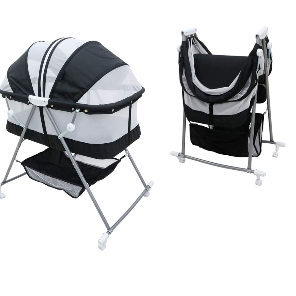 BEBESITOS - CUNA MOISES CON RUEDA PORTATIL MARCA BEBESITOS