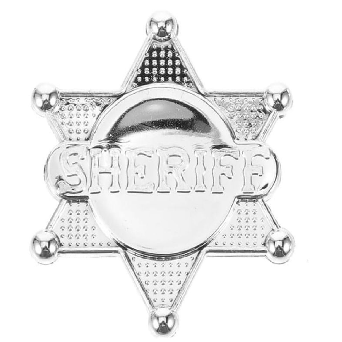 GENERICO - Placa Sheriff Estrella Fiesta Toy Story Insignia Vaquero X6