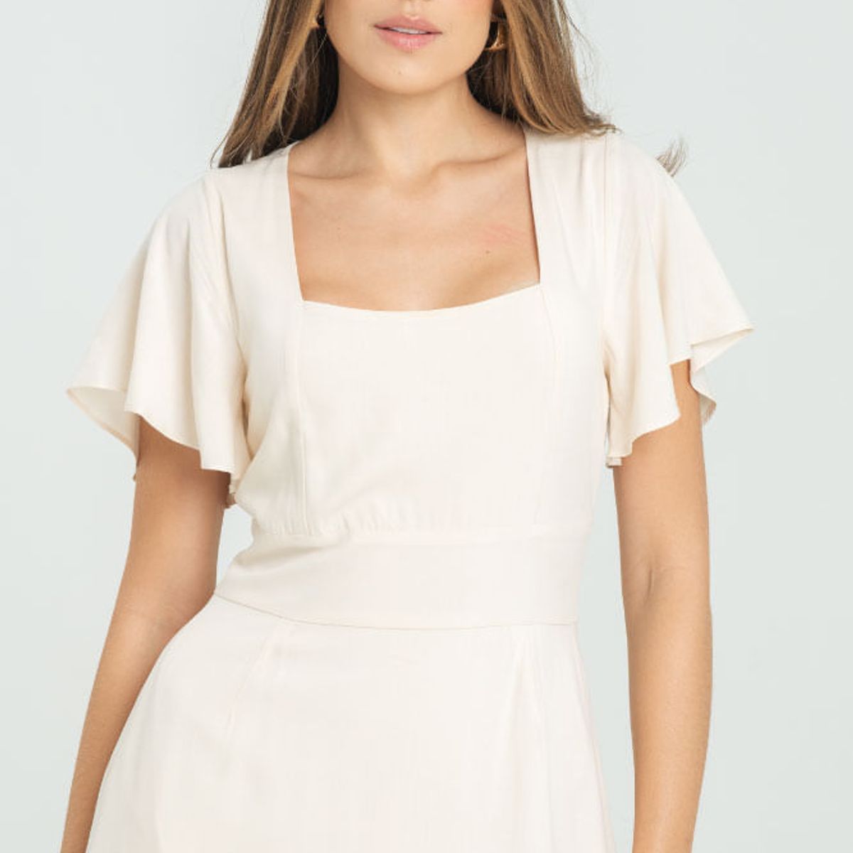 RAGGED - Vestido lara Beige claro Ragged