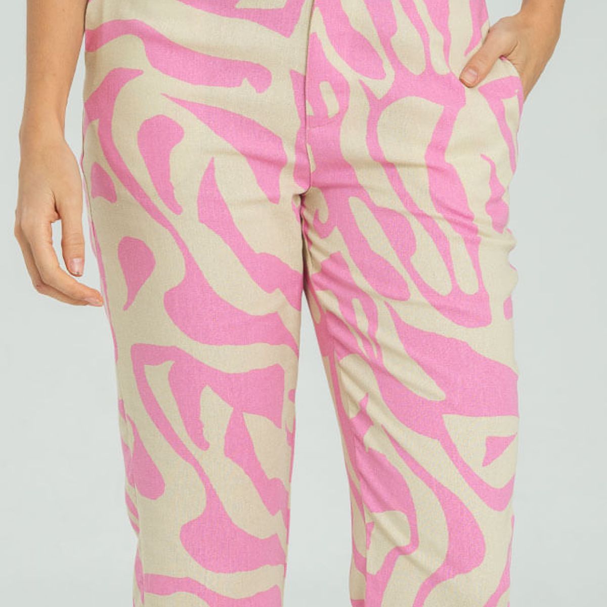 RAGGED - Pantalon kylie Rosado barbie Ragged.