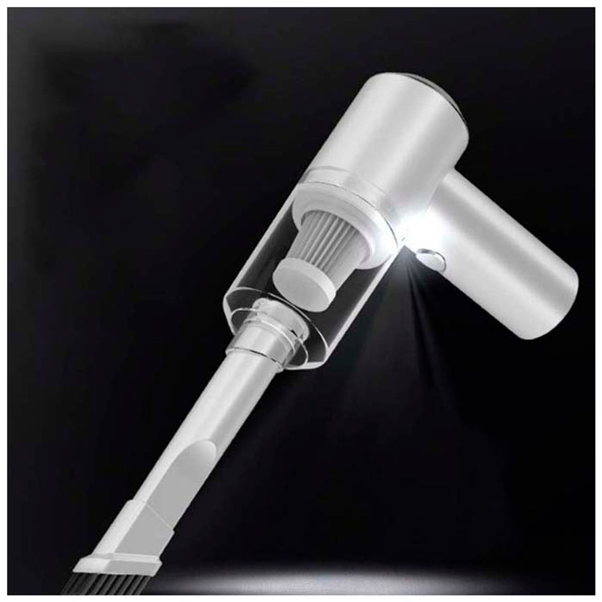 GENERICO - Aspiradora Recargable Manual Blanco