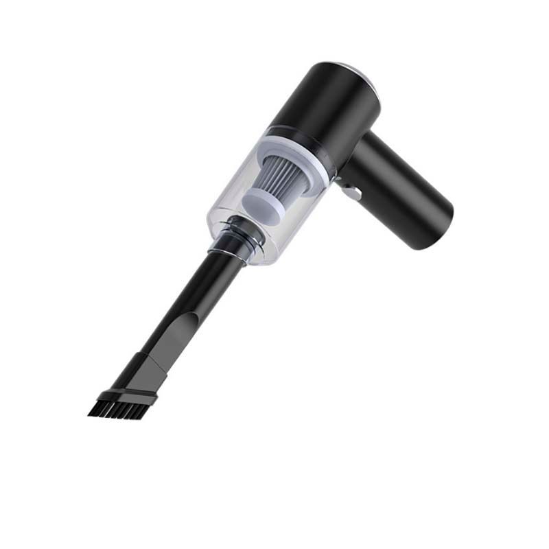 GENERICO - Aspiradora Recargable Manual Negro