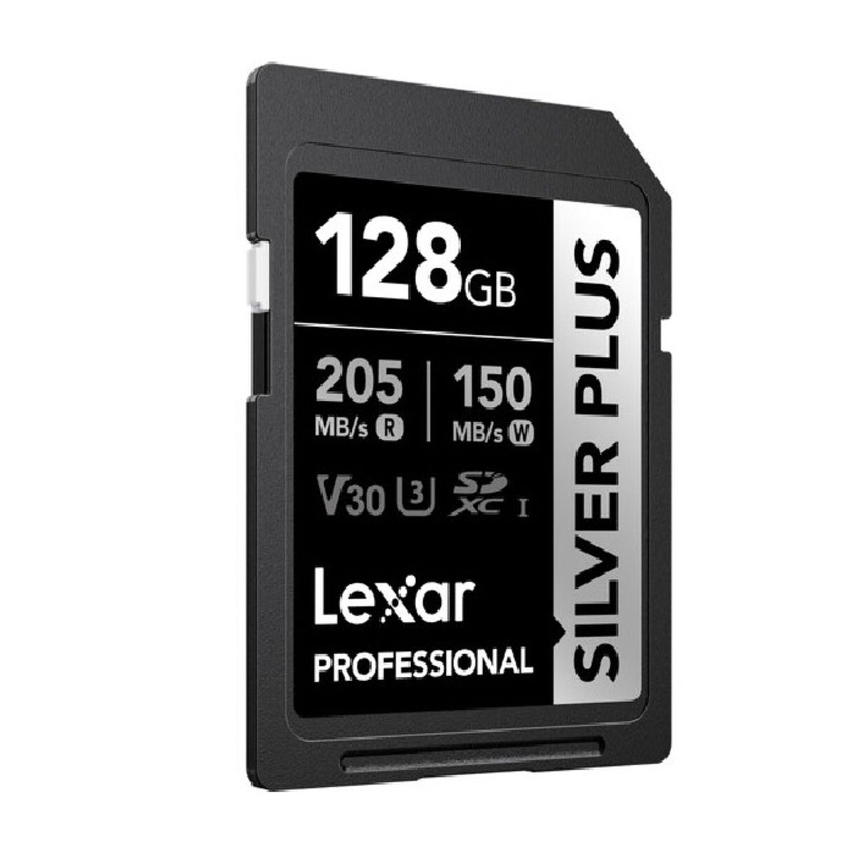 LEXAR - Memoria SD Lexar 128 Gb Silver Plus 205 Mb/s