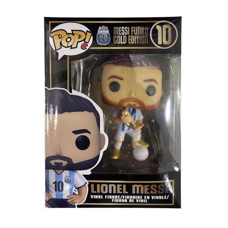 GENERICO - Funko Pop Lionel Messi  Gold Edition 10