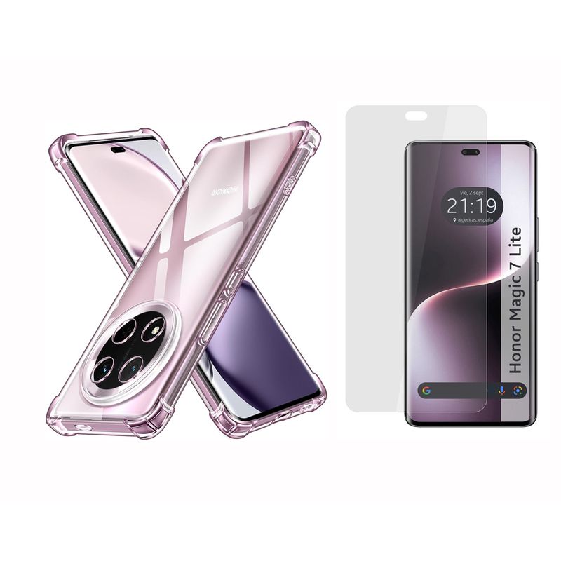 GENERICO - Funda Airbag Antichoque + Hidrogel Para HONOR Magic 7 Lite