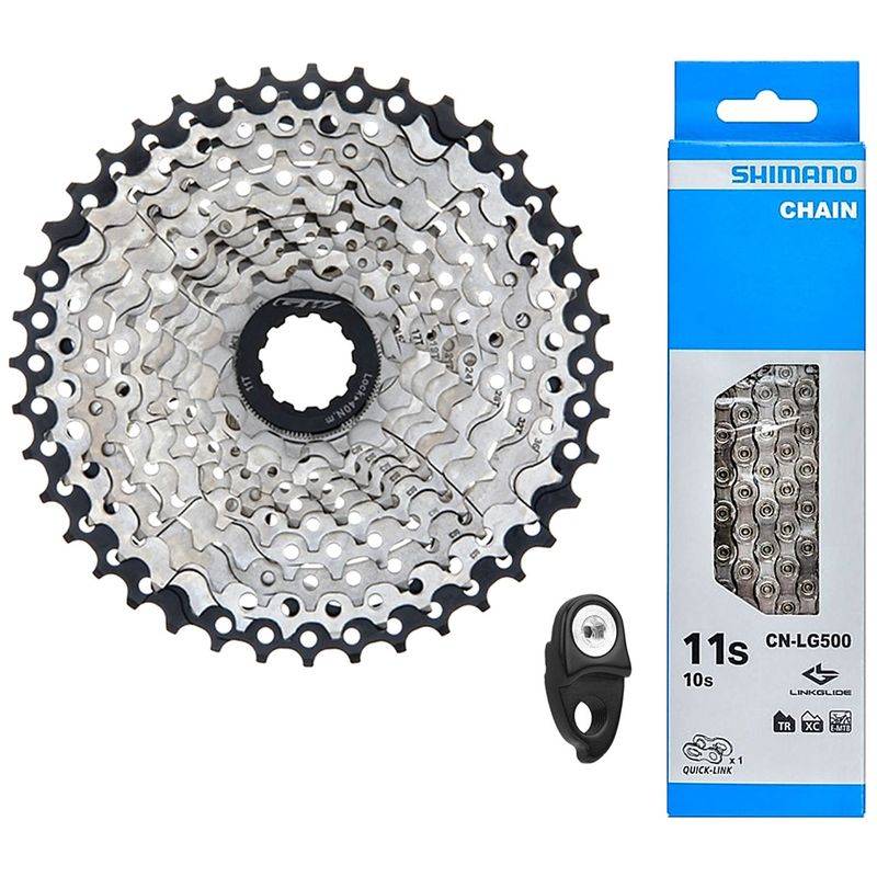 GW - Pacha Gw cadenilla Shimano Bicicleta Cassette 11v 11-40