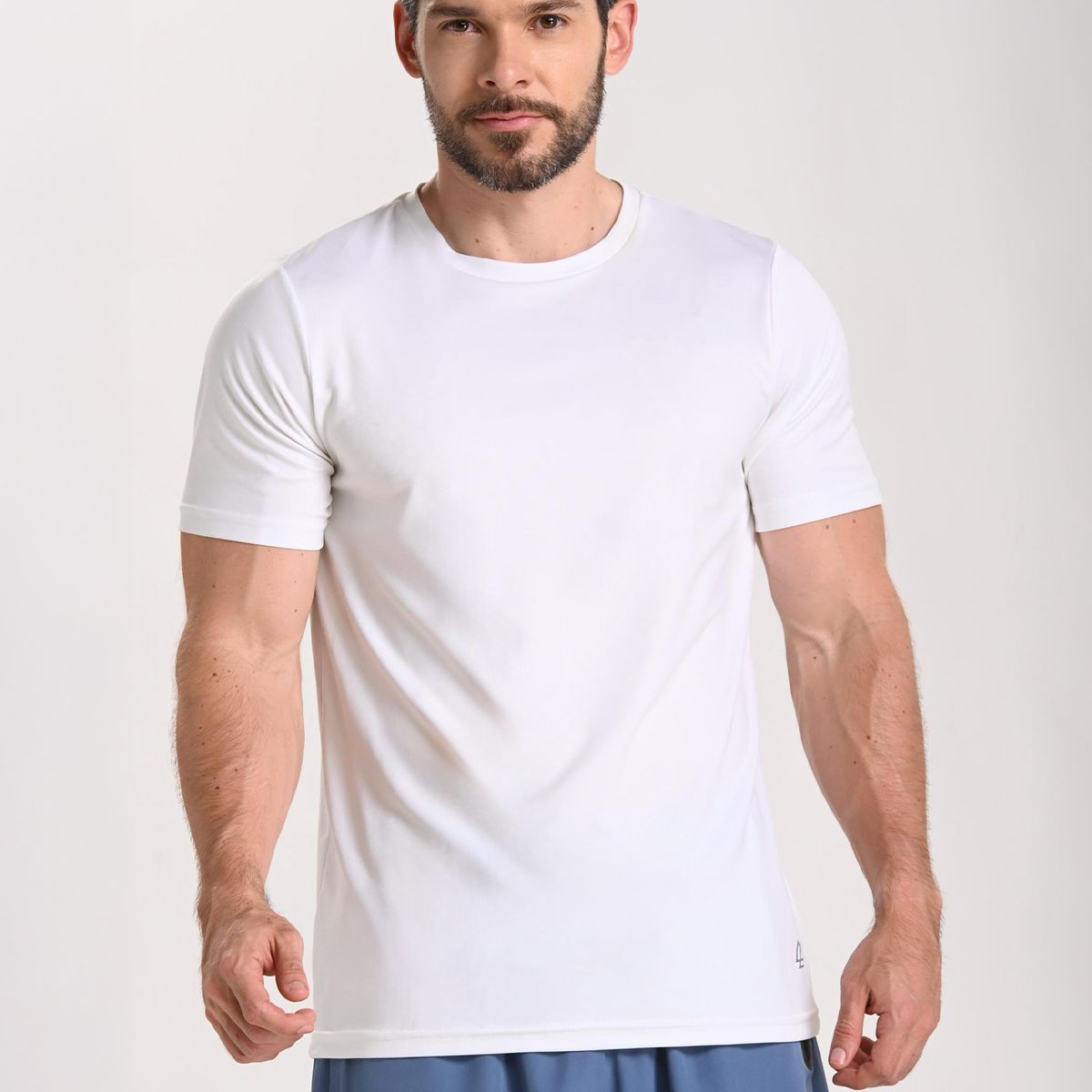 BELIFE - Camiseta manga corta ivory para hombre