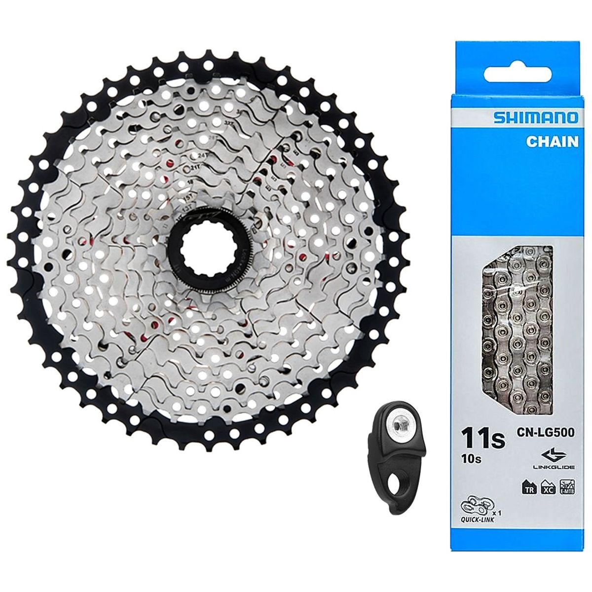 GW - Pacha Cassette Gw 11 V 11-46 + Cadenilla Shimano Combo