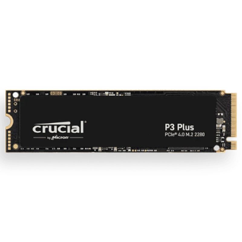 CRUCIAL - SSD Crucial P3 500 GB M.2 2280 NVMe PCIe 3.0 – Elevado rendimiento