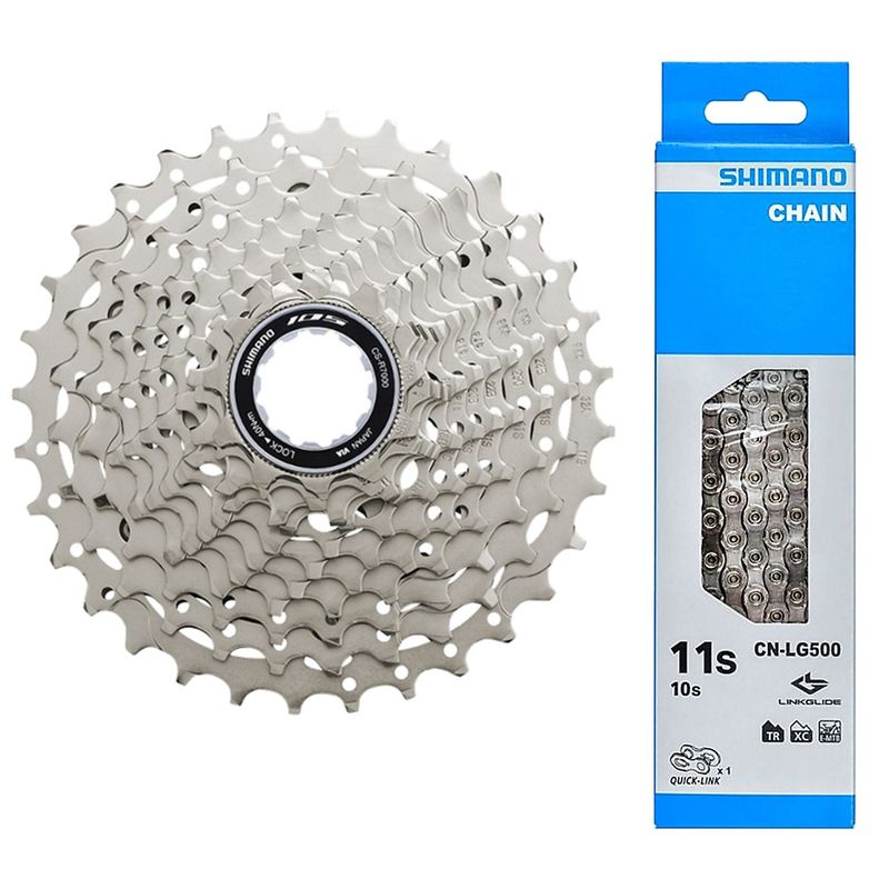 SHIMANO - Pacha + Cadenilla Shimano 105 R7000 11-32 11v Bicicleta Ruta
