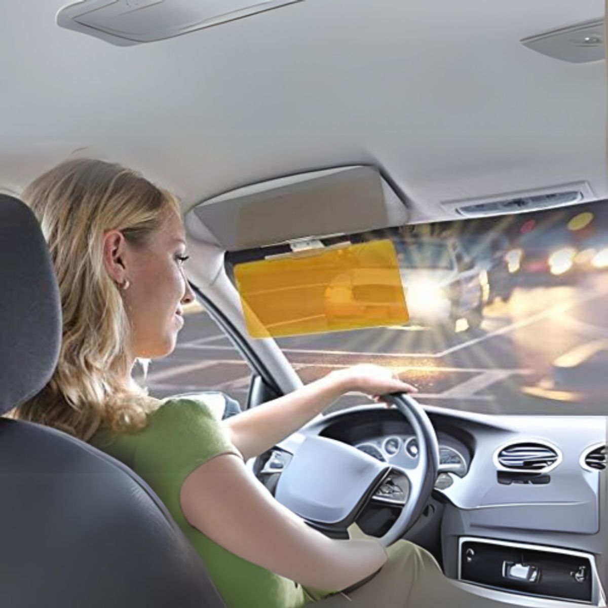 TV NOVEDADES - Visera Antideslumbrante Para Conducción Día Noche Viz Clear