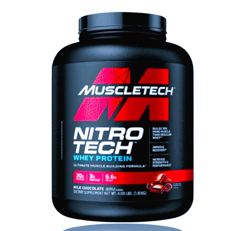 MUSCLETECH - Whey proteín nitrotech 4l lab muscletch Milk Chocolate