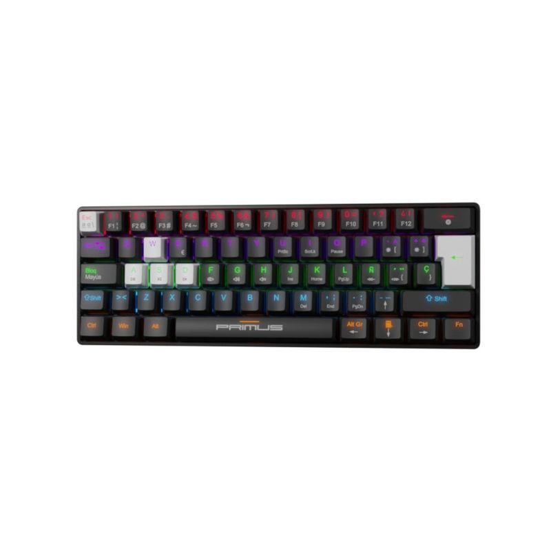 PRIMUS - Teclado Mecánico Gamer Primus Ballista61T Negro