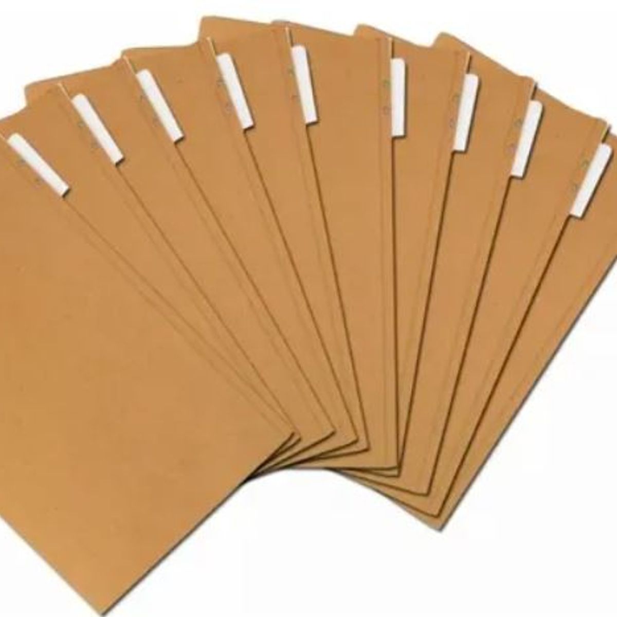 GENERICO - Carpetas De Cartón Oficio Paquete X 100 Unidades
