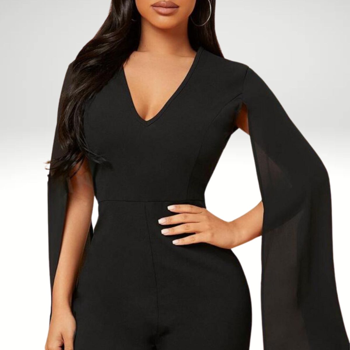 NEGRELI - ENTERIZO DE MUJER ELEGANTE NEGRELI