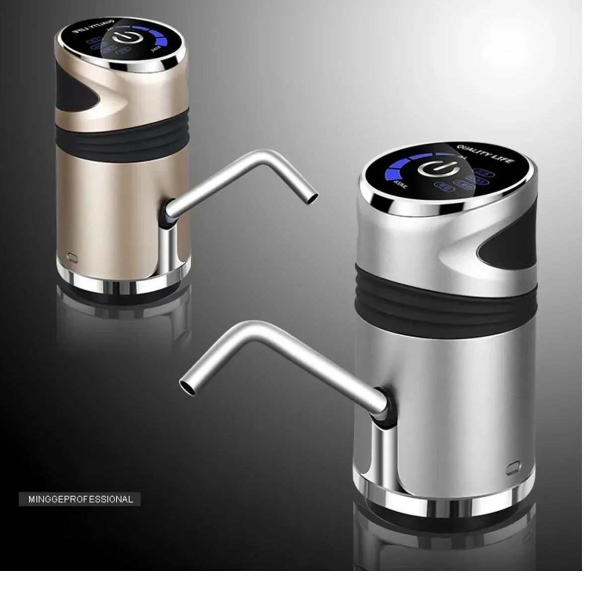 SKY - Dispensador De Agua Con Bomba De Agua En Barril Dispensador Color 2089 Silver