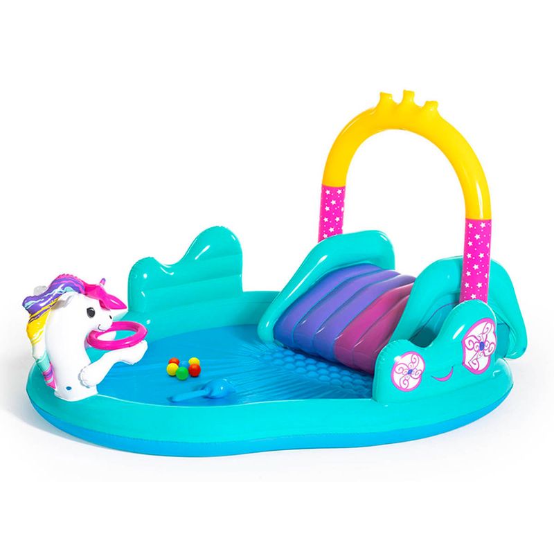 BESTWAY - Alberca Inflable Inf. 3-6años Unicornio C/resb Bestway 53097