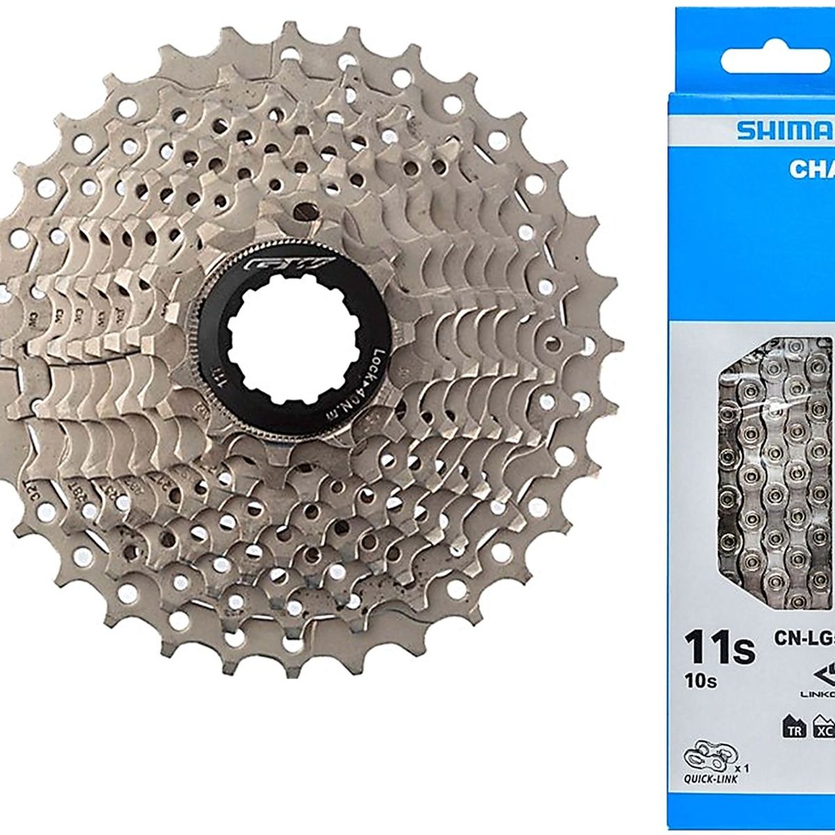 GW - Pacha Cassette Gw 11v 11-28 + Cadenilla Shimano Ruta