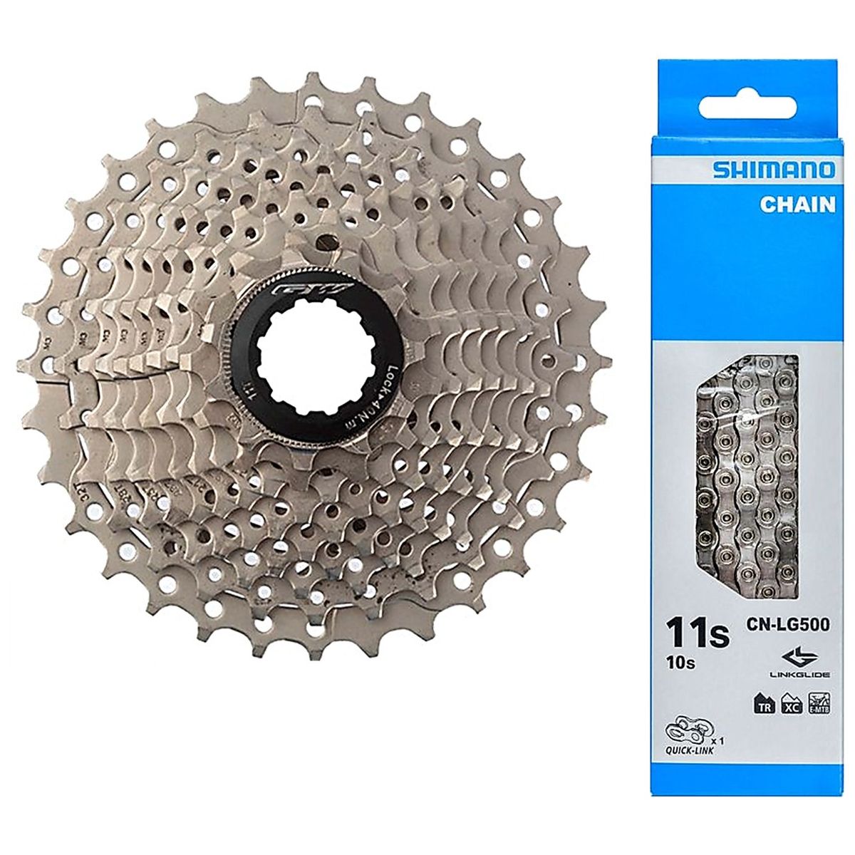 GW - Pacha Cassette Gw 11v 11-28 + Cadenilla Shimano Ruta