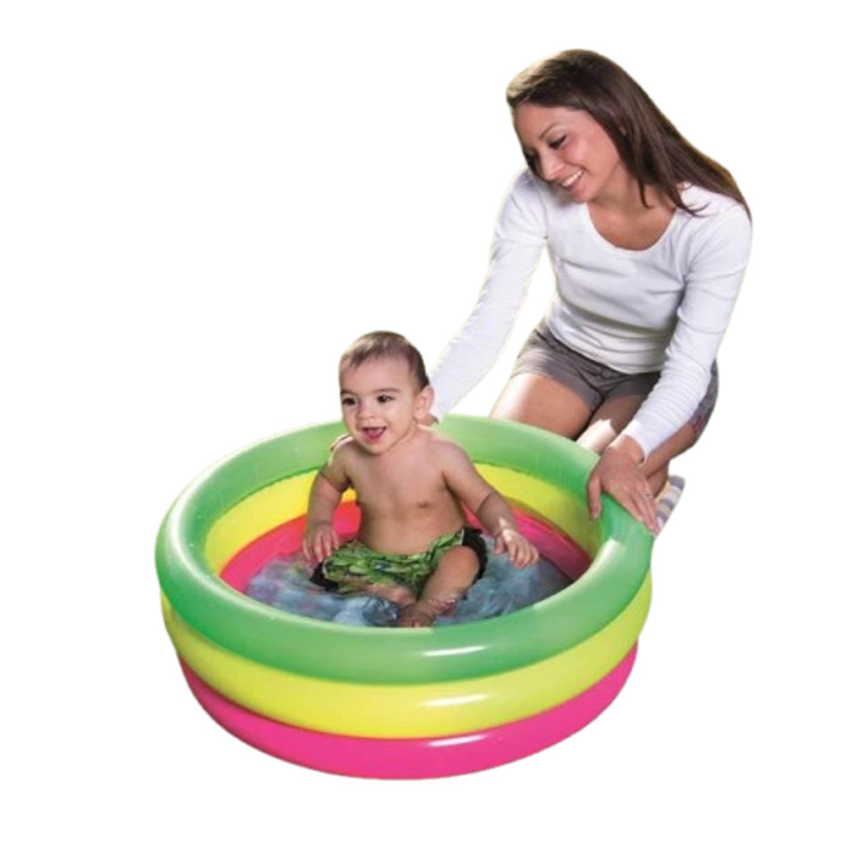 BESTWAY - Piscina Inflable Redonda Bestway 51128 Multicolor