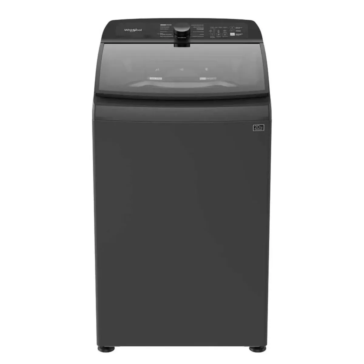 WHIRLPOOL - Lavadora WHIRLPOOL 20Kg44Lb Carga Superior WW20WTAHLA Gris