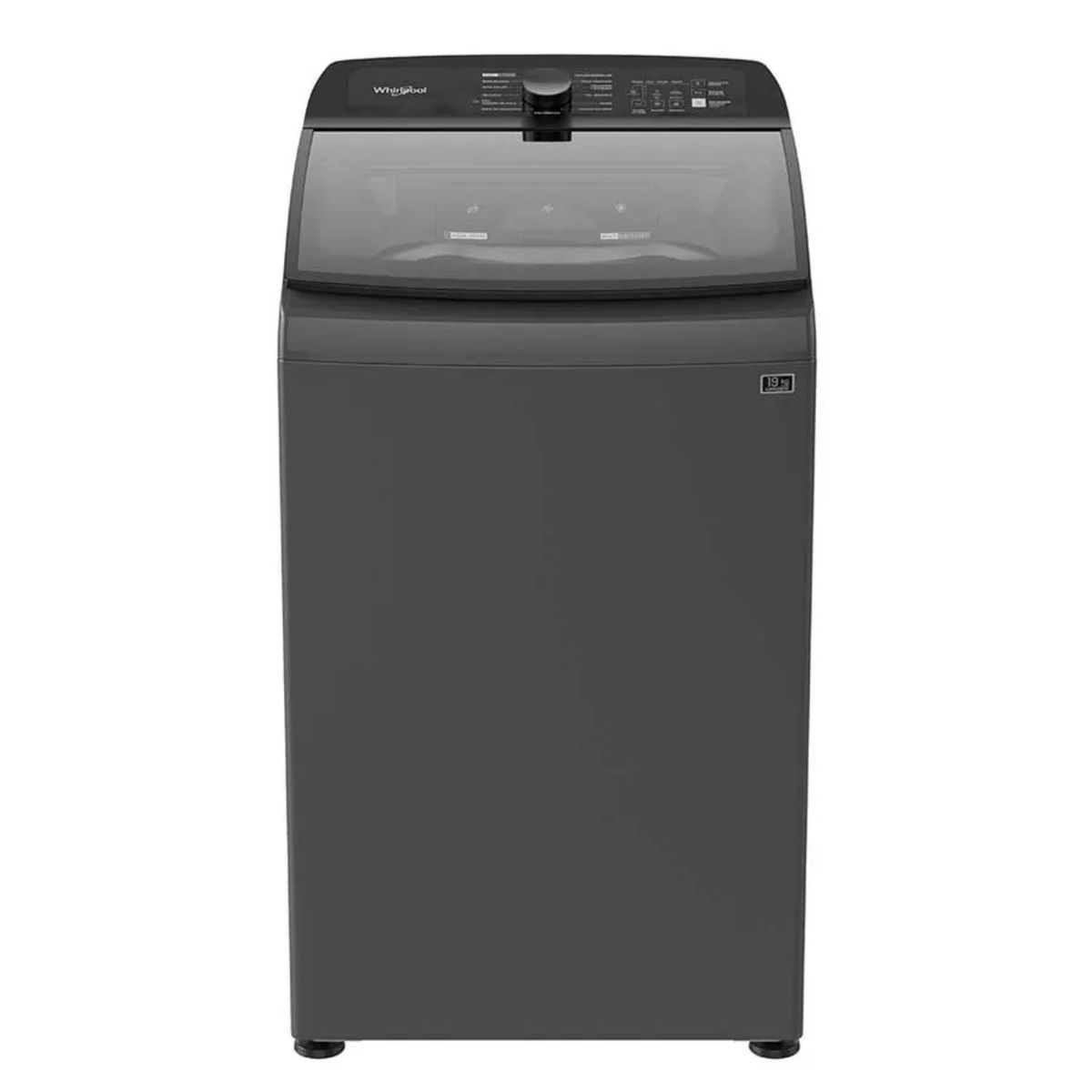 WHIRLPOOL - Lavadora WHIRLPOOL 19kg42lb Carga Superior WW19NTBHLA Gris