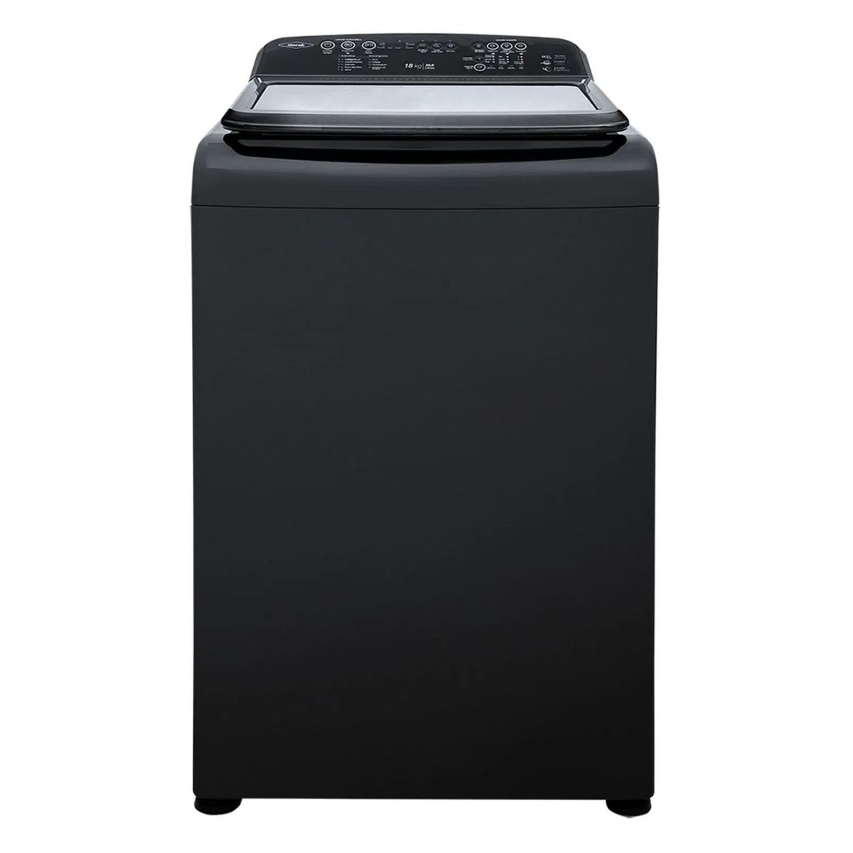 HACEB - Lavadora HACEB 18kg39lb Carga Superior IVY Gris Oscuro