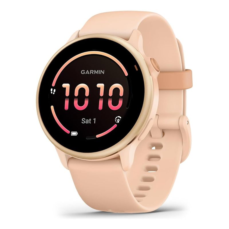 GARMIN - Garmin Vívoactive 6 Smartwatch Rosa con GPS y Funciones Salud