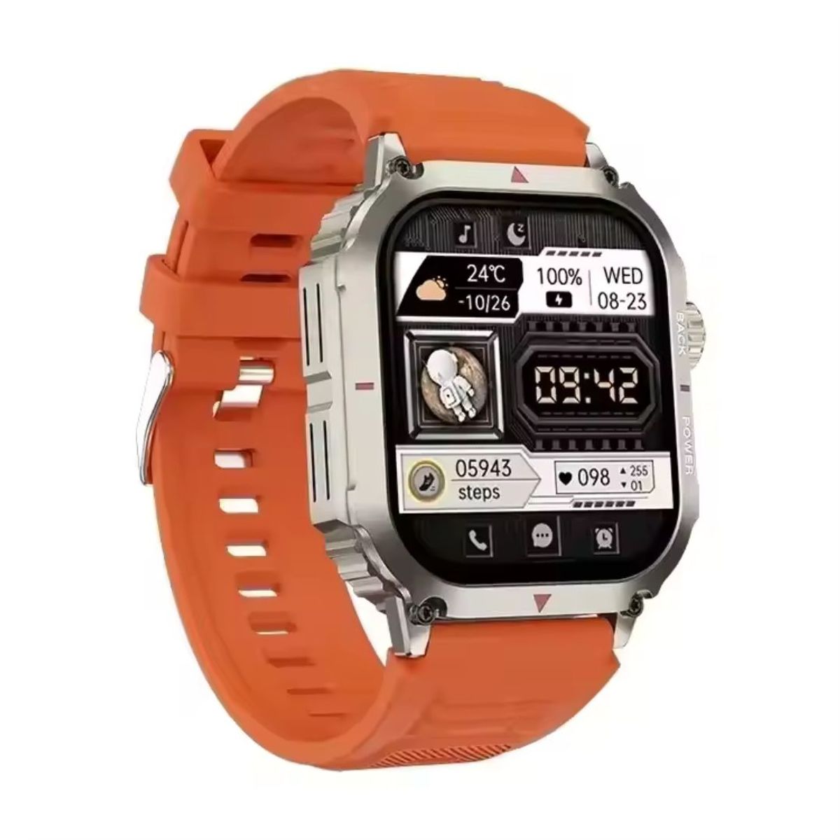 GENERICO - Reloj Inteligente DK66 Gps Rastreador De Carga Inalámbrica Smartwatch
