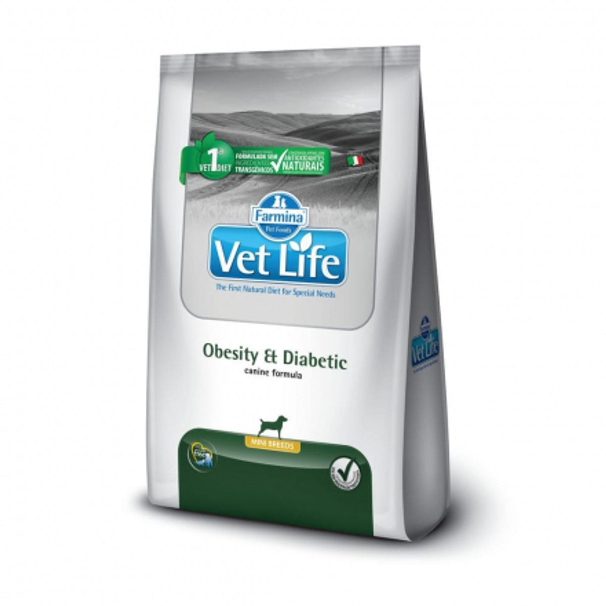 VET LIFE - Vet Life Perros Mini Obesity & Diabetic – 2 kg