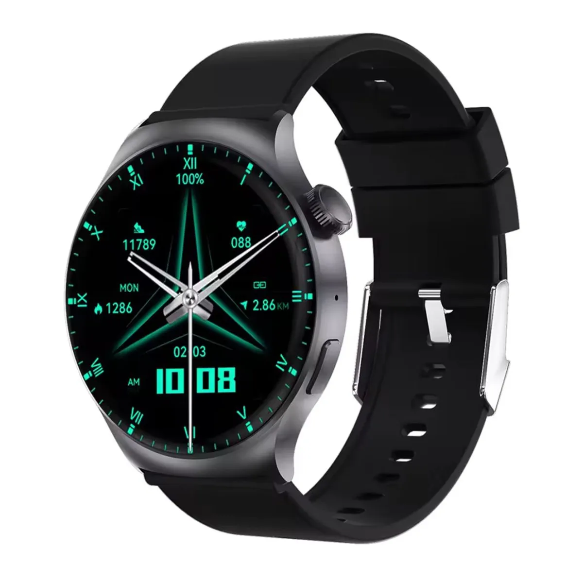 GENERICO - Reloj Inteligente DT4 Unisex Pulsera Deportiva Digital Multiples Modos