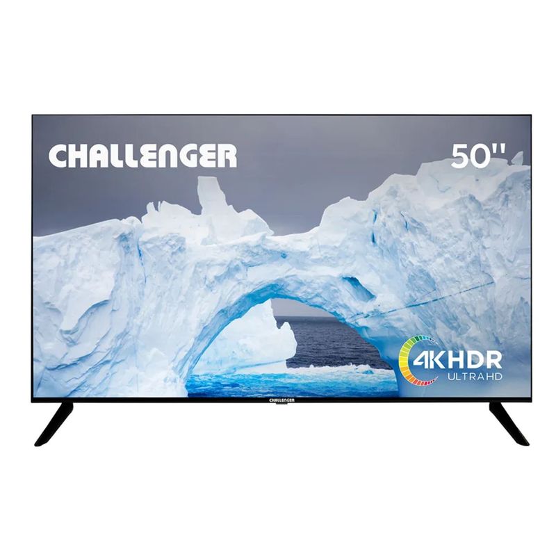 CHALLENGER - Televisor CHALLENGER 50 4K Smart TV LED 50TG80 Google TV