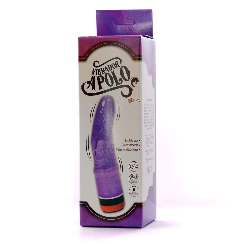 GENERICO - Vibrador  Dildo Apolo Multivelocidad Estimulación Realista