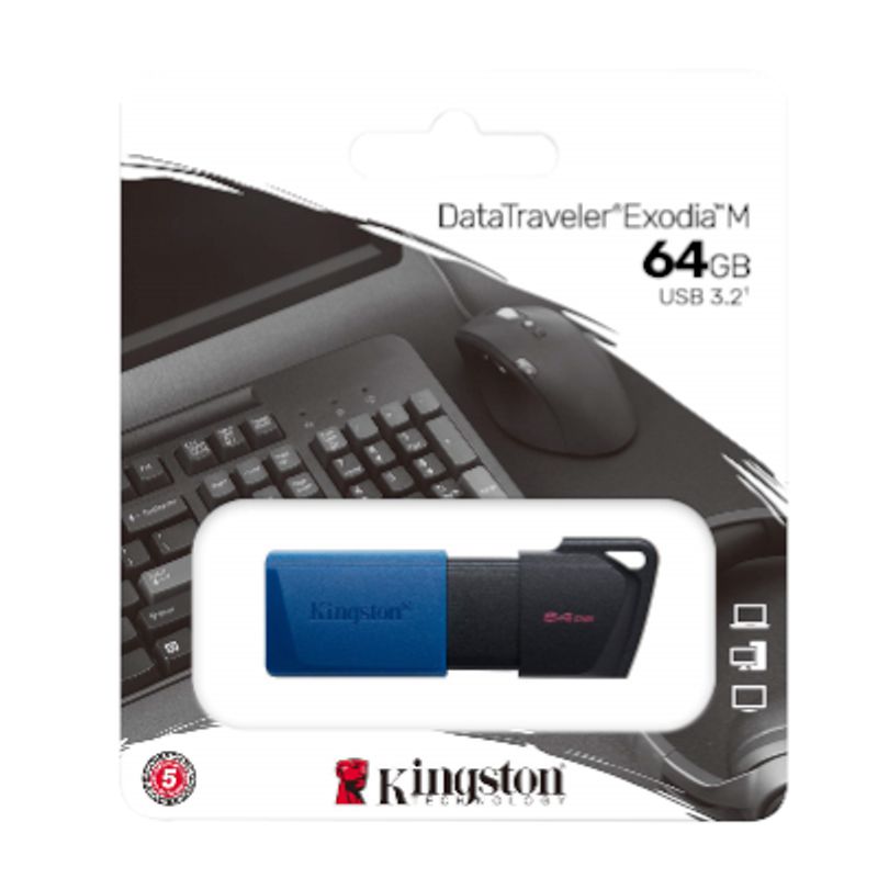 KINGSTON - USB Kingston DataTraveler Exodia M 64 GB USB 32 Gen 1