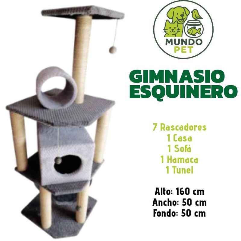 GENERICO - GIMNASIO PARA GATO ESQUINERO