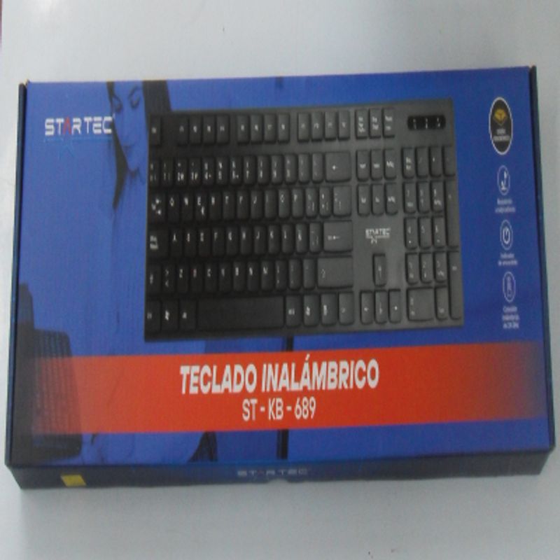 STARTEC - TECLADO STARTEC ST KB 689 INALAMBRICO