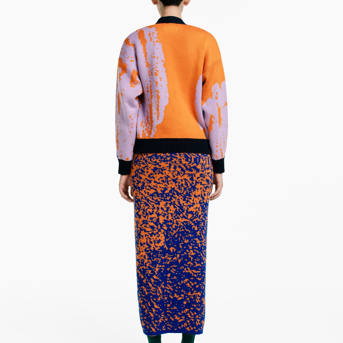 MAGLIONE - Cardigan Rayón Manga Larga Botones Mujer Cuello V