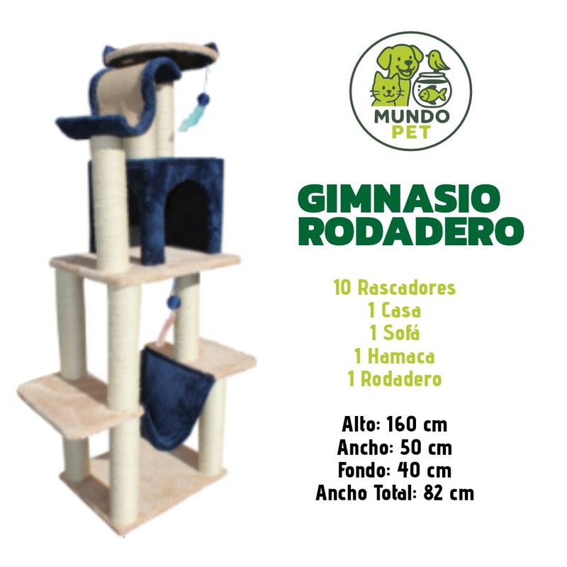 GENERICO - GIMNASIO PARA GATO RODADERO